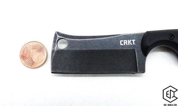 CRKT® : Minimalist Cleaver Blackout Neck Knive